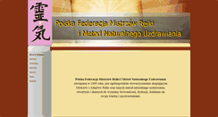 Desktop Screenshot of federacja-reiki.pl